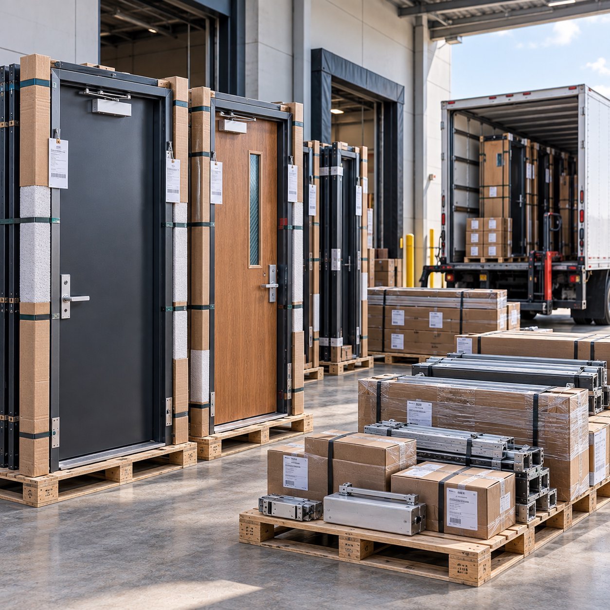Exterior Metal Openings â€” Jobsite Delivery